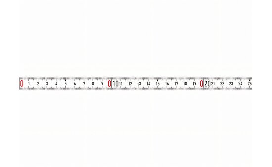 Rubans de mesure, mètre ruban 150cm, mètre adhésif droite-gauche, mètre adhésif  gauche-droite