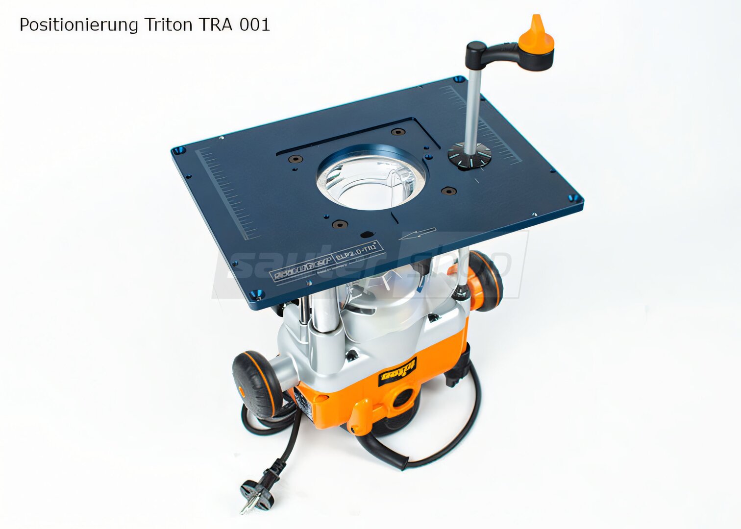 Plaque d'insertion acier Table de fraisage pour Triton TRA001 MOF001  Défonceuse
